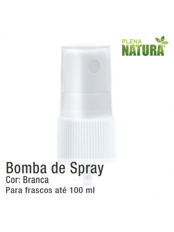 Bomba de Spray BRANCA (p/frascos até 100ml)